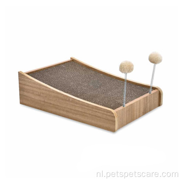 Twee gebruik minimalistisch kattenkasbord mat meubilair